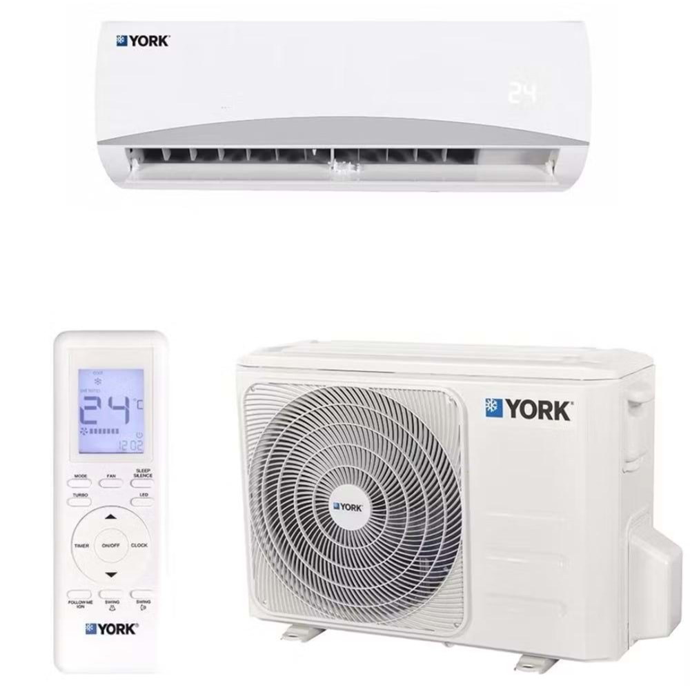 KLİMA YORK MONTERASA INVERTER DUVAR TİPİ SPLİT 12000BTU
