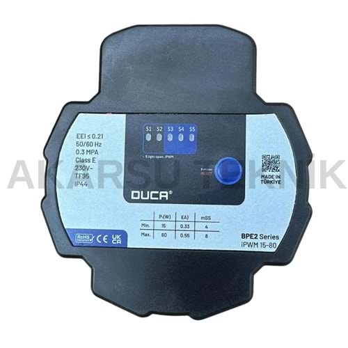 DUCA WARMHUS ERP BPE 15-8 GRUNDFOS SİRKÜLASYON POMPASI