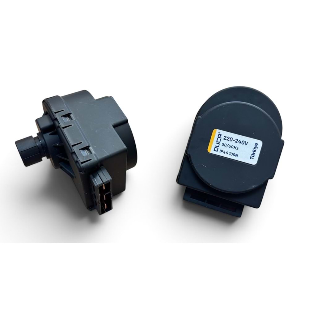 3 YOLLU MOTOR DUCA GENİŞ SOKET 220 V SİYAH STANDART 7,5 MM