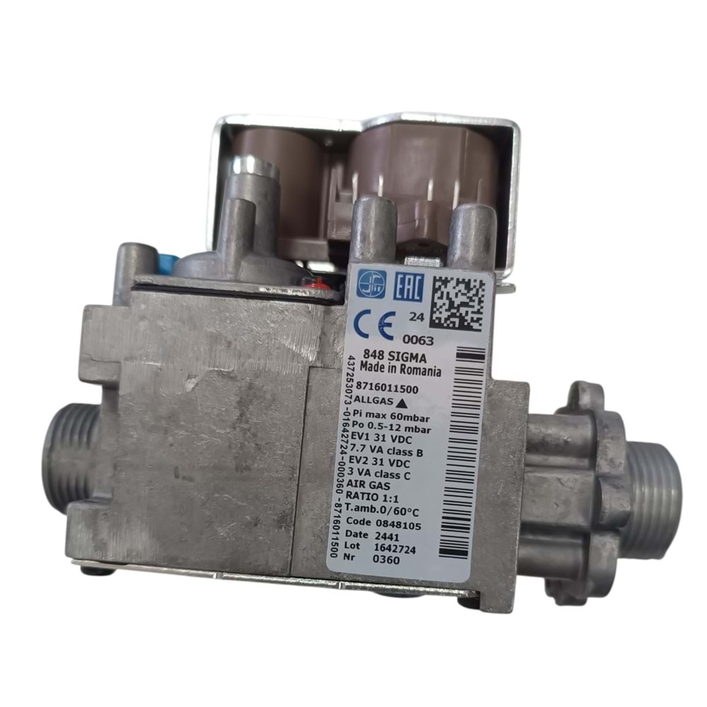 GAZ VALFİ SIT SİGMA BOSCH KAHVERENGİ 848105 BSC JUNKERS WORCESTER