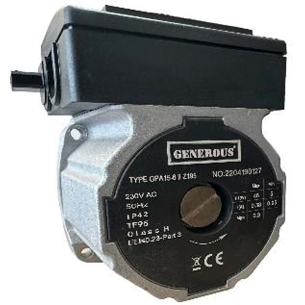 GENEROUS SİRKÜLASYON POMPASI ATROMİX ECA PREMİX PROTHERM GPA 15-6