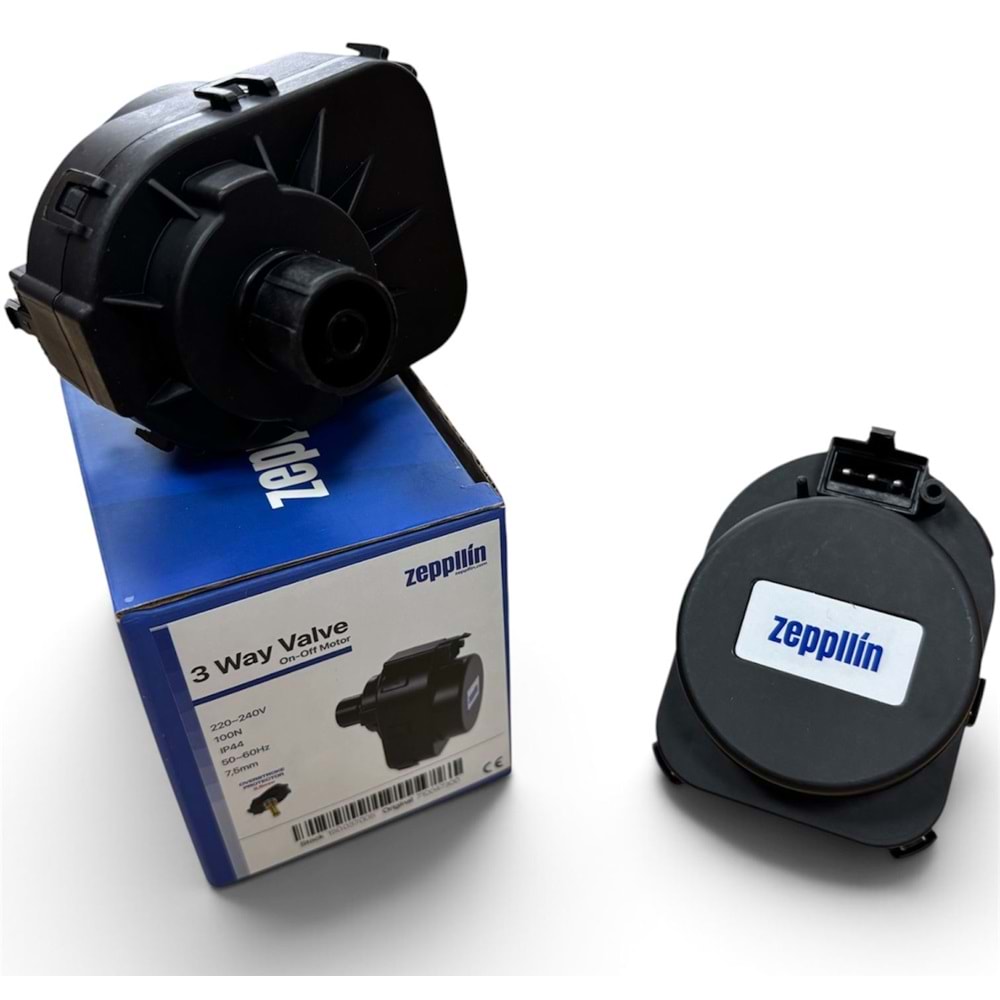 3 YOLLU MOTOR ZEPPLİN 220 V İNCE SOKET YUVARLAK 7.5 MM